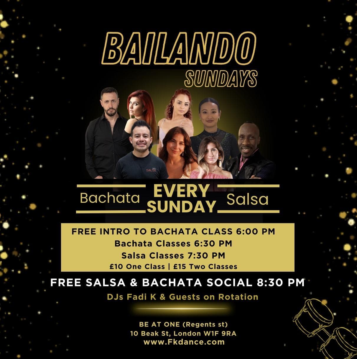 Free Bachata Sundays — Regent Street